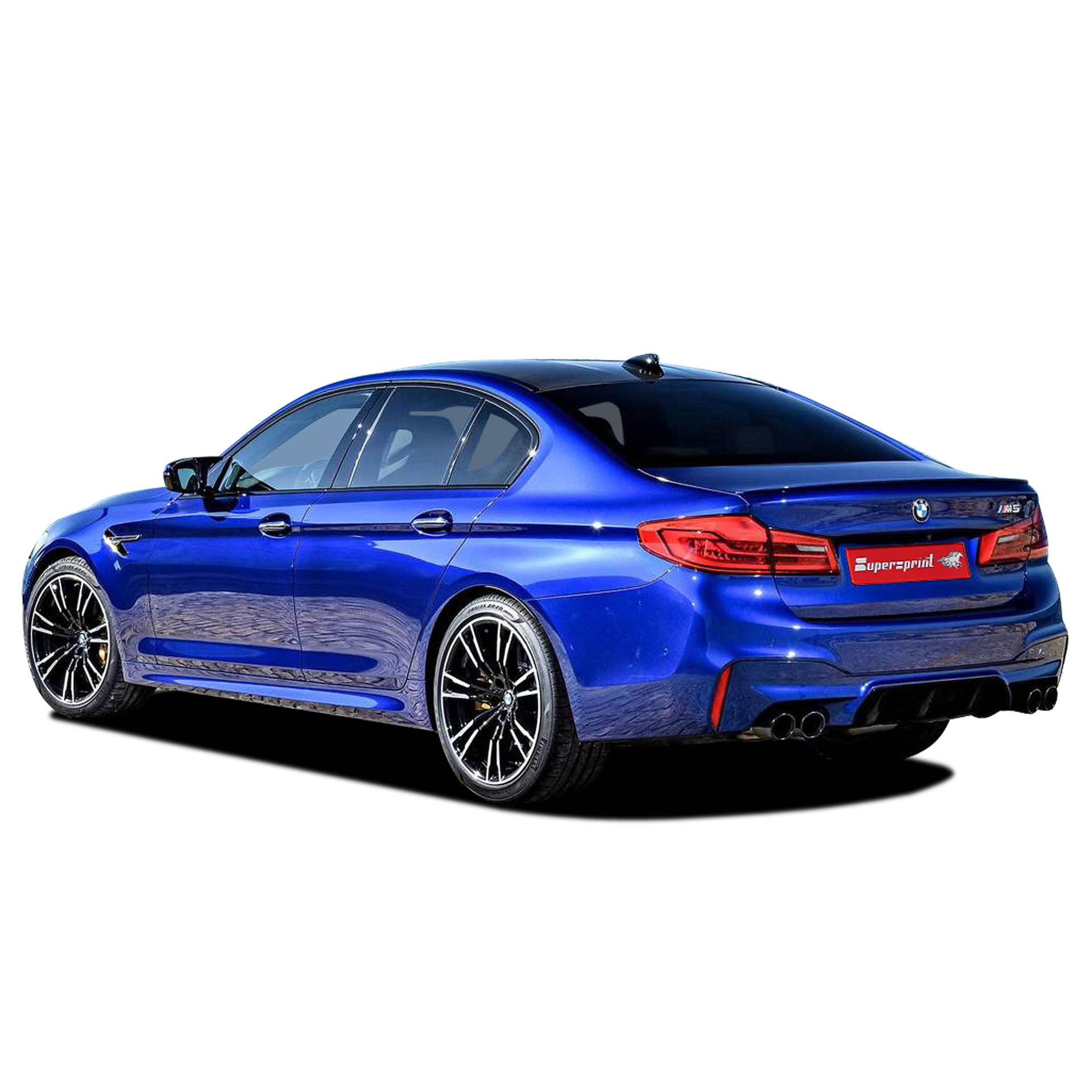 Neue Supersprint Auspuff für BMW F90 M5 M xDrive 4.4i V8 (600 PS) 2017 ->